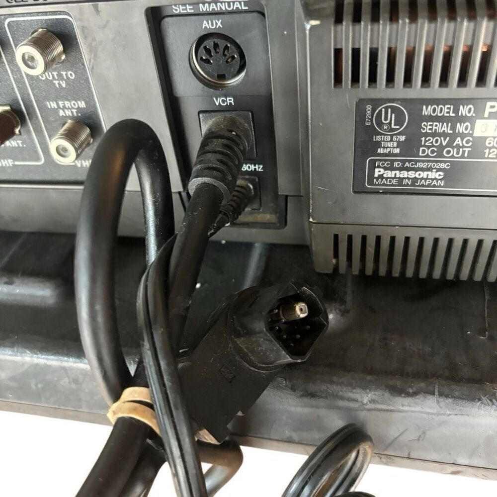 Panasonic Programmable Tuner/Timer Model PV-A600 *Read Description* - Picture 7 of 9